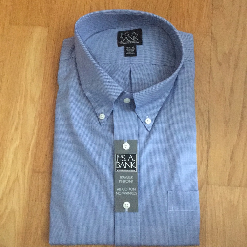 NWT Jos A Banks Men's Dress Shirt